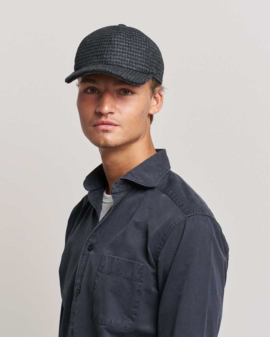 Herren | Hüte & Mützen | Eton | Wool Baseboll Cap Black