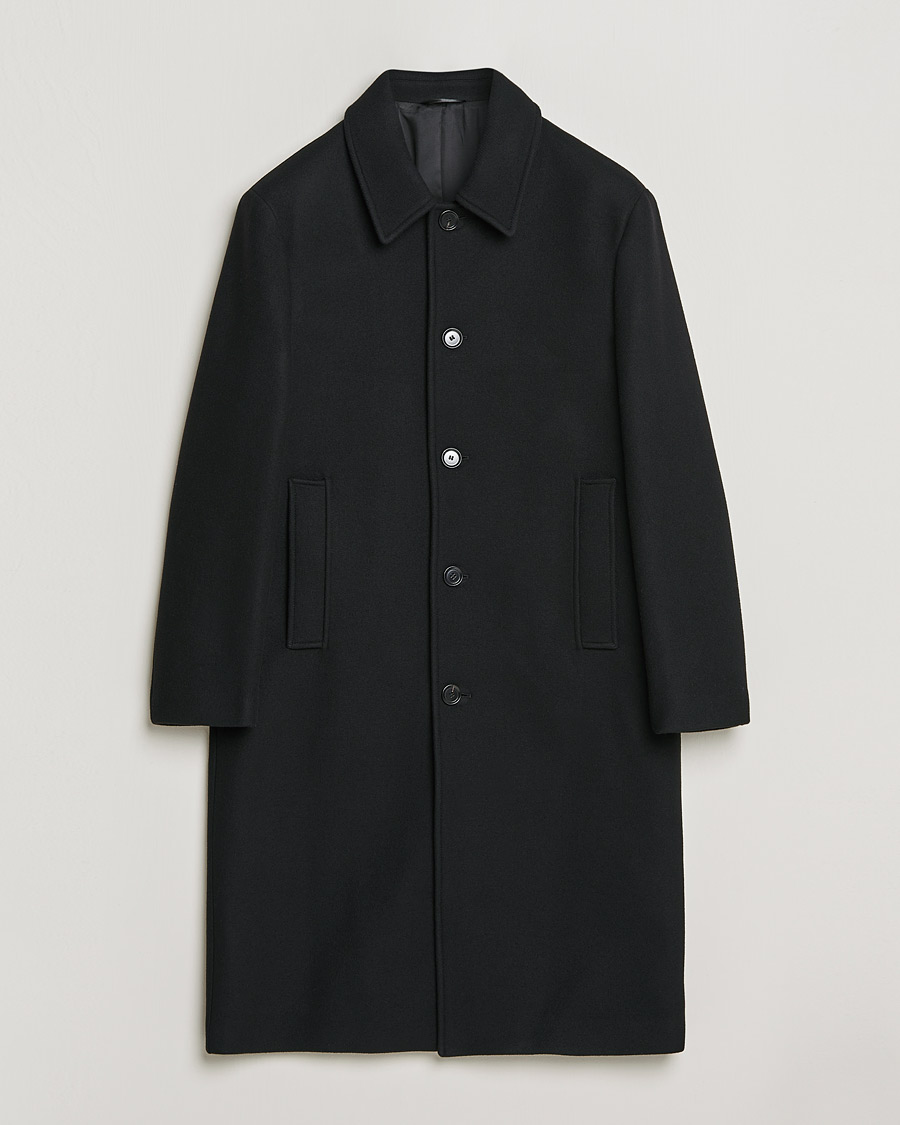 Herren | Jacken | Filippa K | Berlin Wool Coat Black