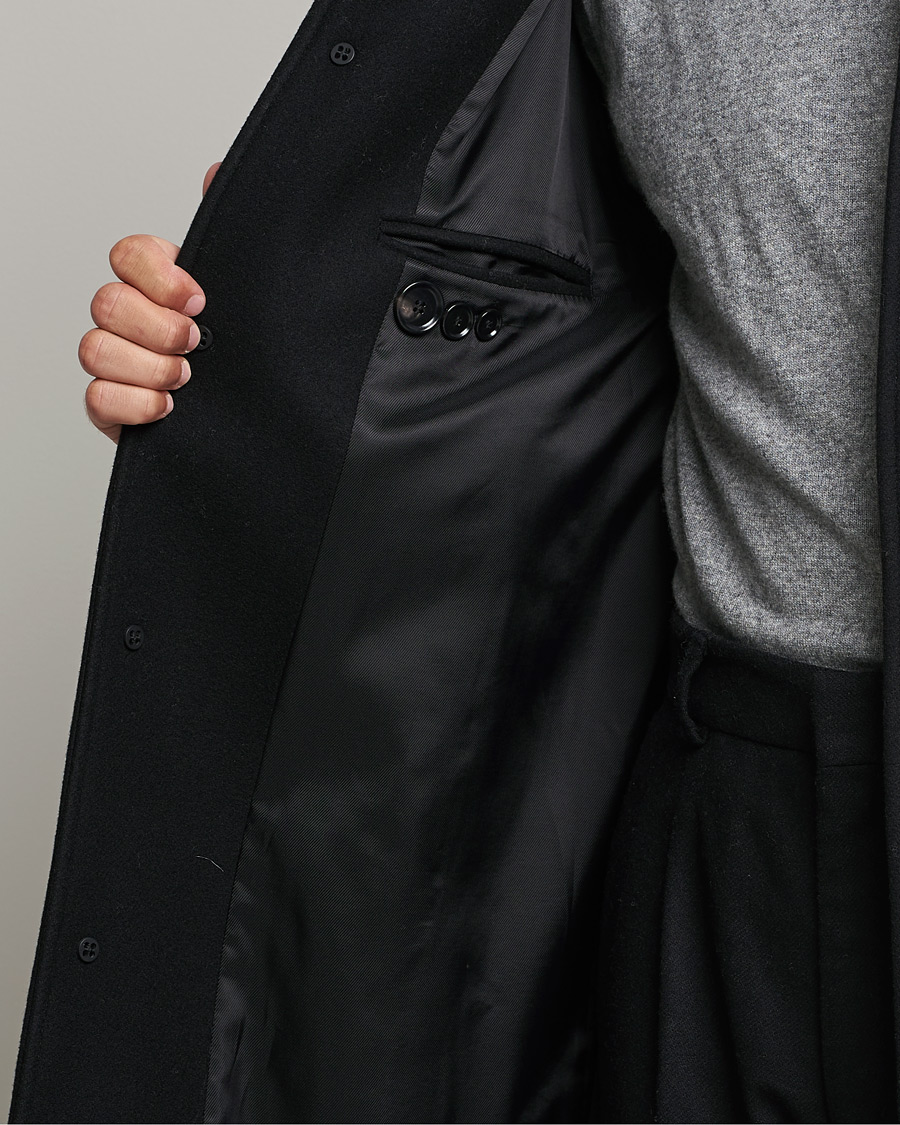 Herren | Jacken | Filippa K | Berlin Wool Coat Black