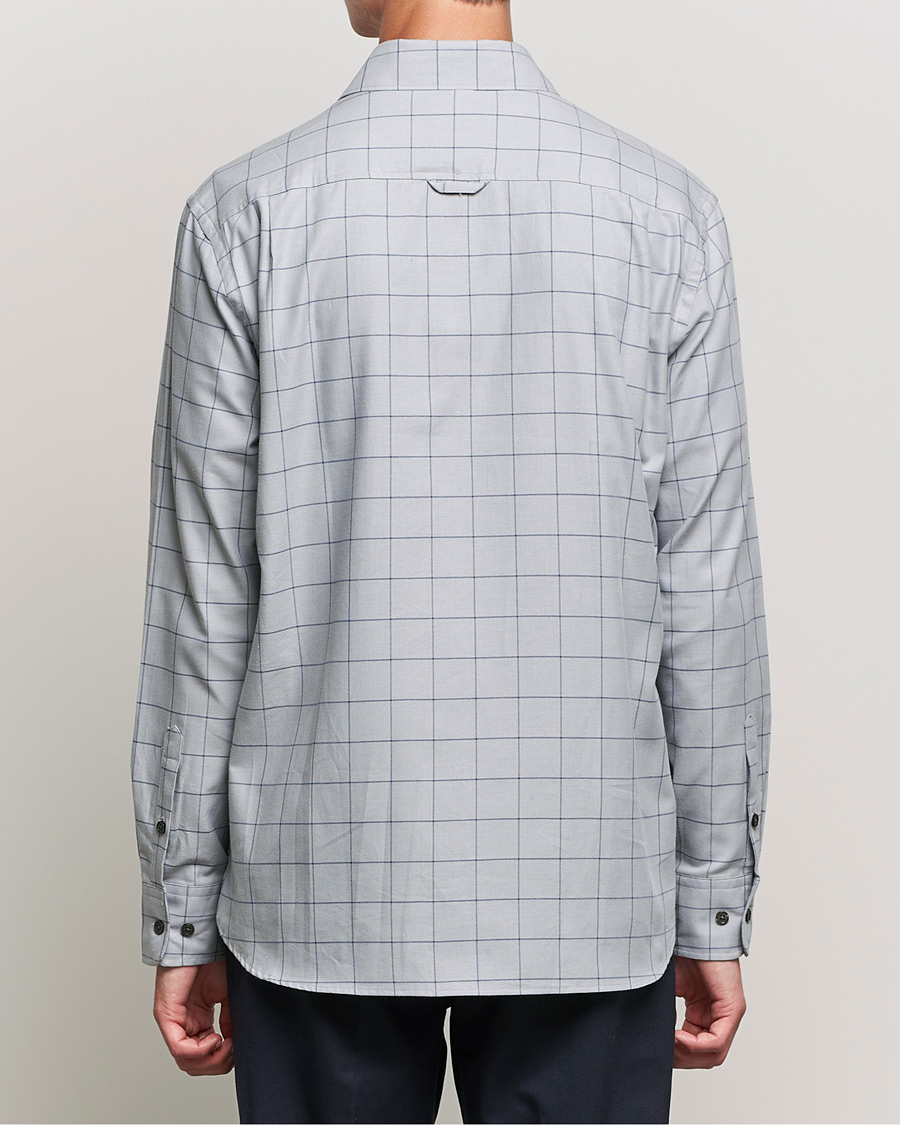 Herren | Hemden | Filippa K | Rob Checked Shirt Light Grey
