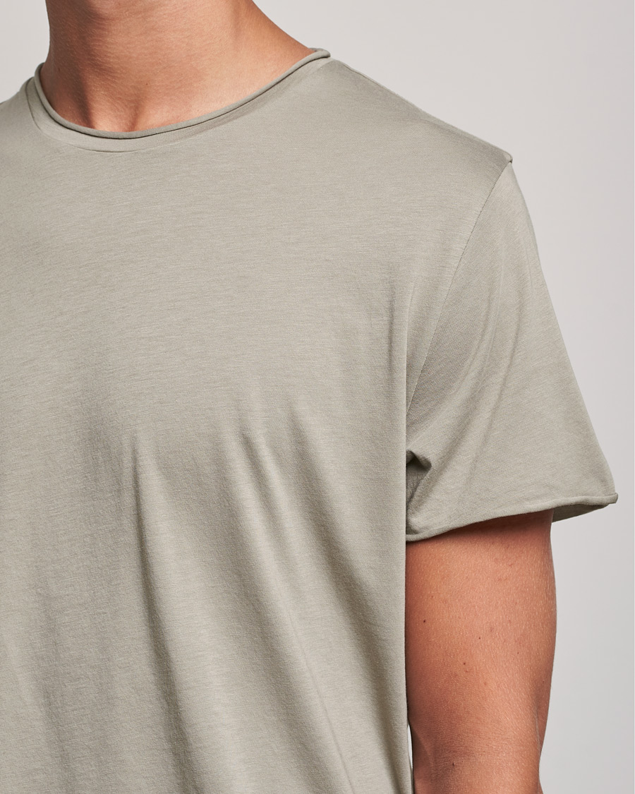 Herren | T-Shirts | Filippa K | Roll Neck Tee Oyster Grey
