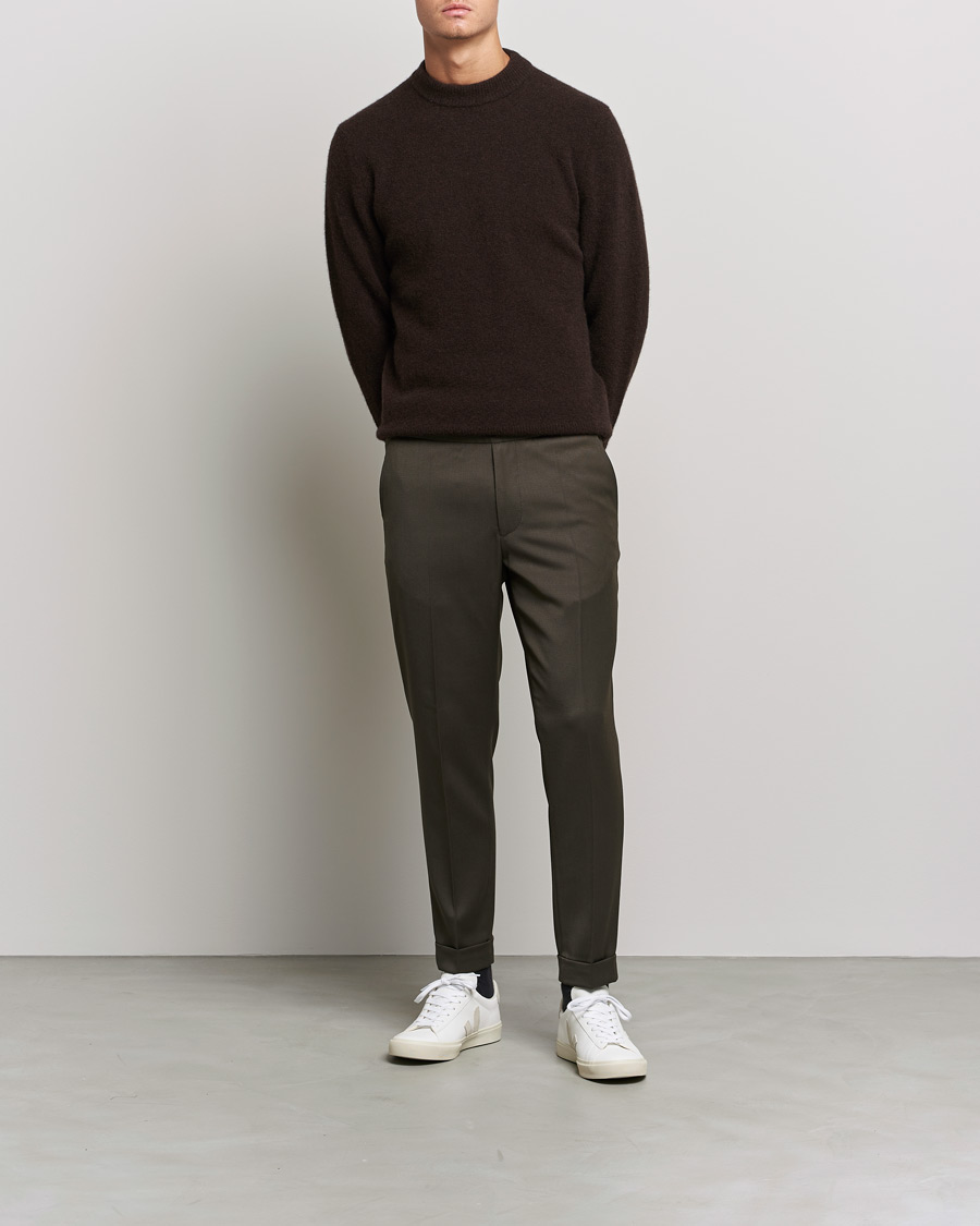 Filippa K Johannes Yak Sweater Ginger Brown