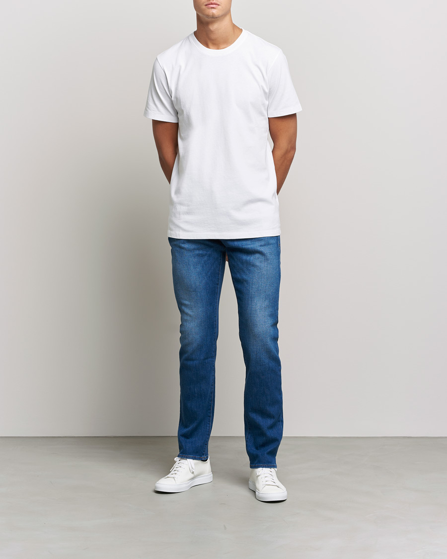 Herren | T-Shirts | FRAME | Logo T-Shirt Blanc