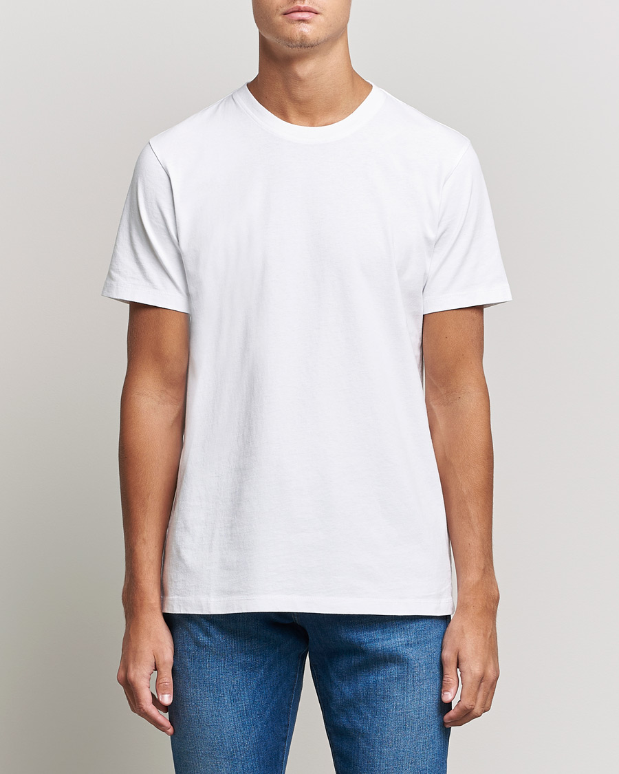 Herr |  | FRAME | Logo T-Shirt Blanc