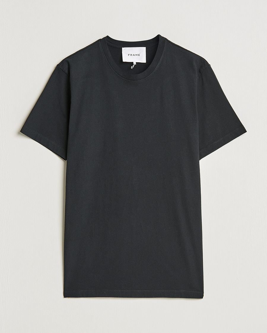 Herren |  | FRAME | Logo T-Shirt Noir