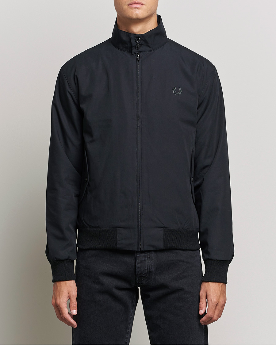 Herren | Jacken | Fred Perry | Harrington Made In England Jacket Black