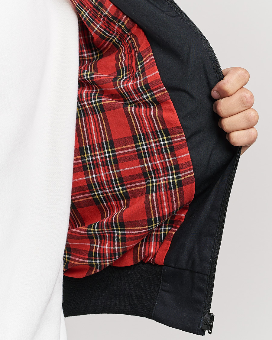 Herren | Jacken | Fred Perry | Harrington Made In England Jacket Black
