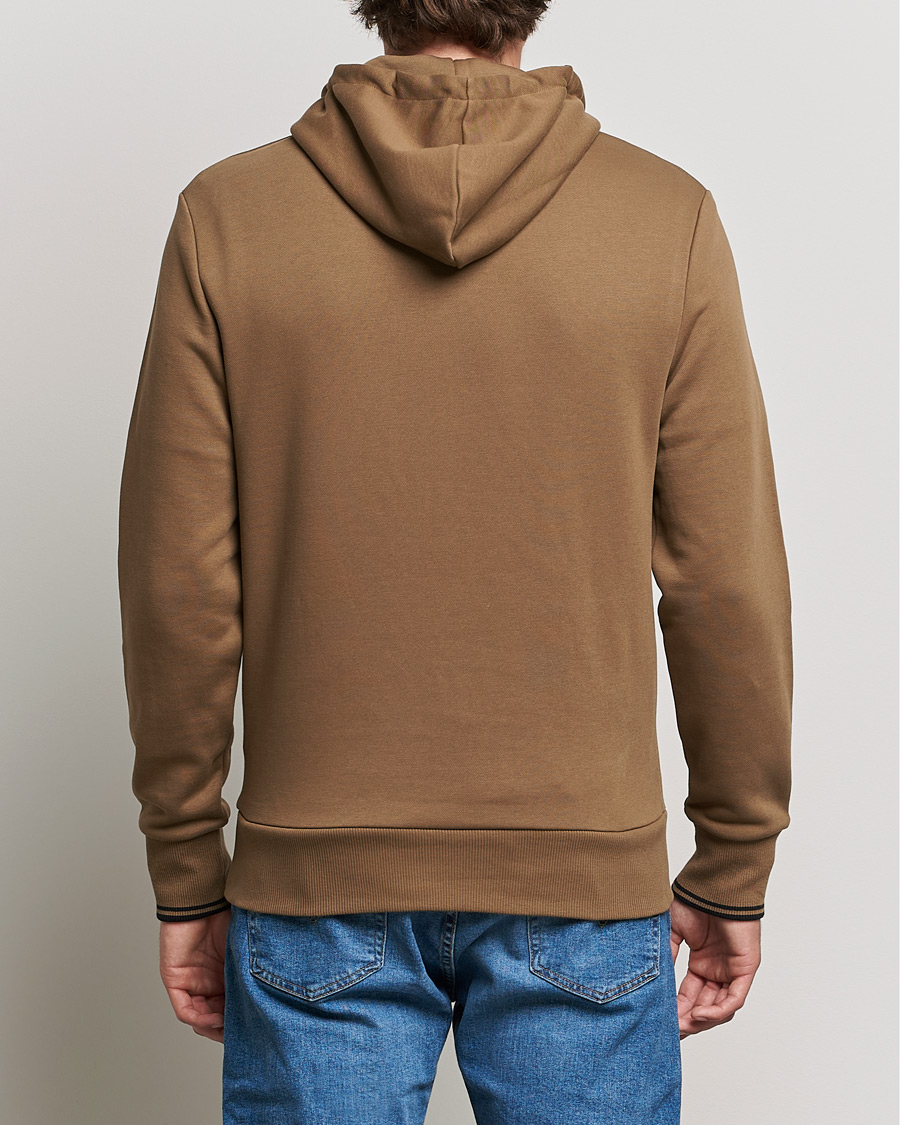 Herren | Pullover | Fred Perry | Twin Tipped Hooded Sweatshirt Shadded Stone