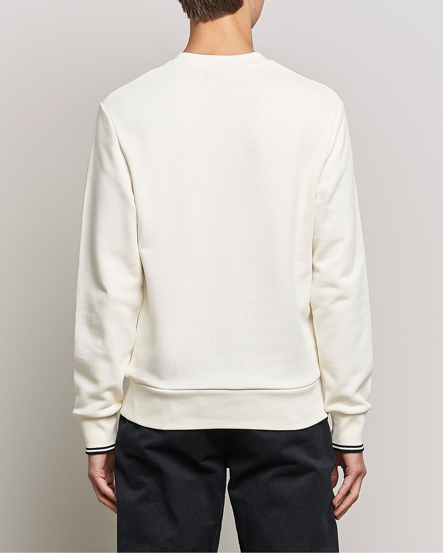 Herren | Pullover | Fred Perry | Crew Neck Sweatshirt Ecru