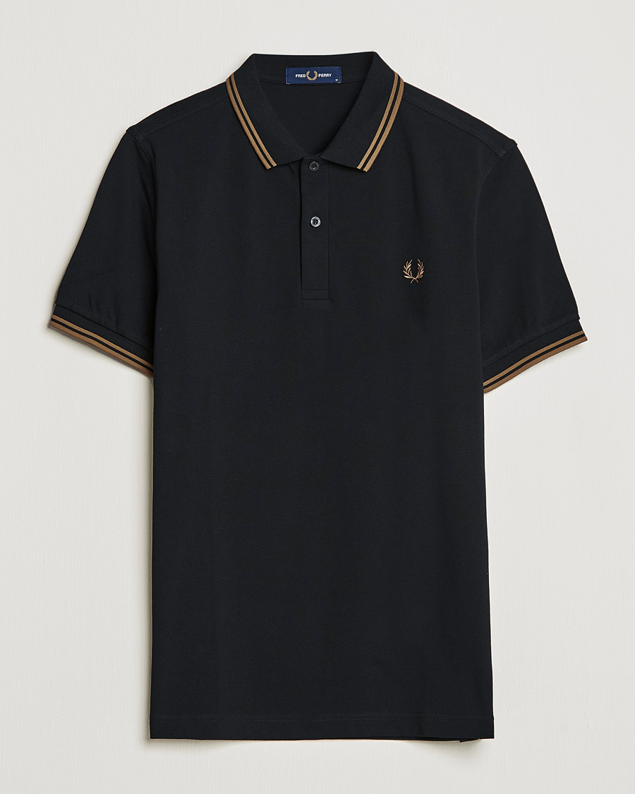 Herren |  | Fred Perry | Twin Tipped Fred Perry Shirt Black