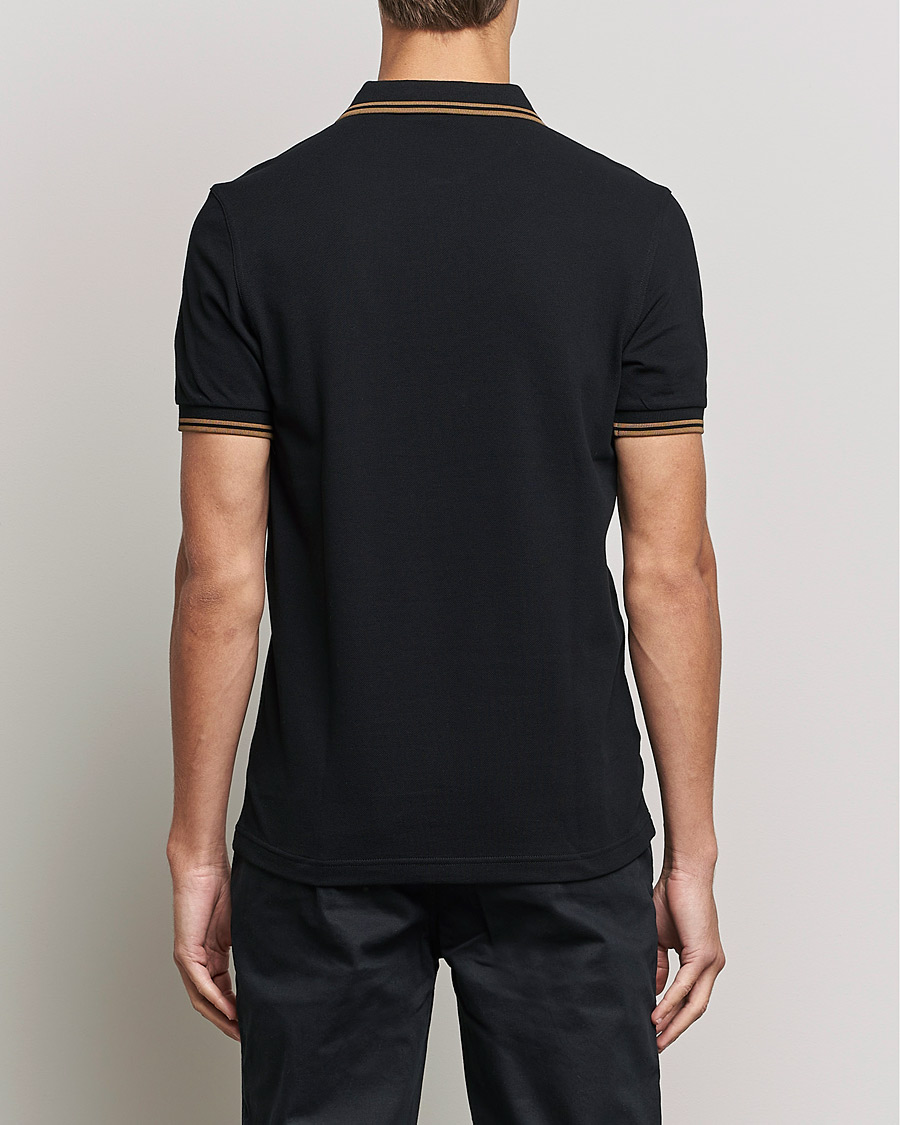 Herren | Poloshirts | Fred Perry | Twin Tipped Shirt Black