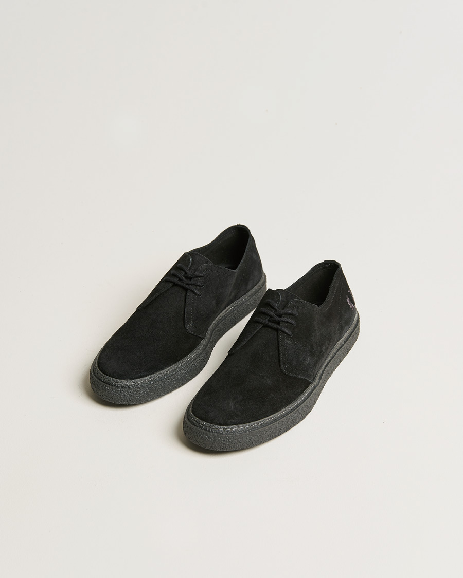 Herren | Fred Perry Linden Suede Derby Black | Fred Perry | Linden Suede Derby Black