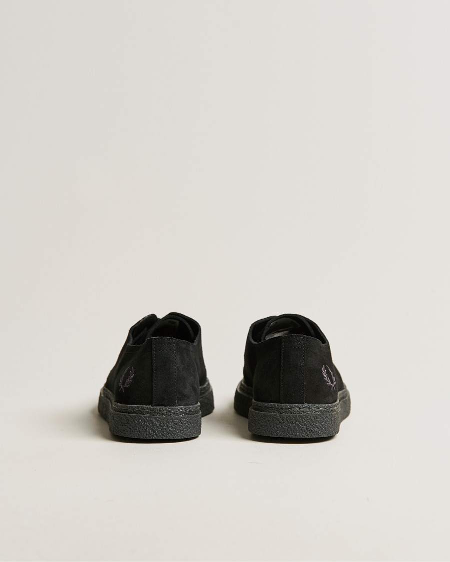 Herren | Fred Perry Linden Suede Derby Black | Fred Perry | Linden Suede Derby Black