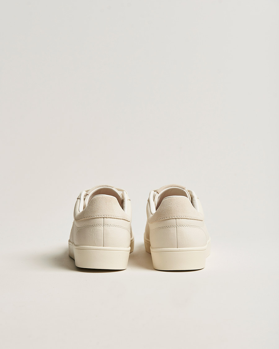 Herren | Fred Perry Spencer Tumbled Leather Sneaker Ecru | Fred Perry | Spencer Tumbled Leather Sneaker Ecru