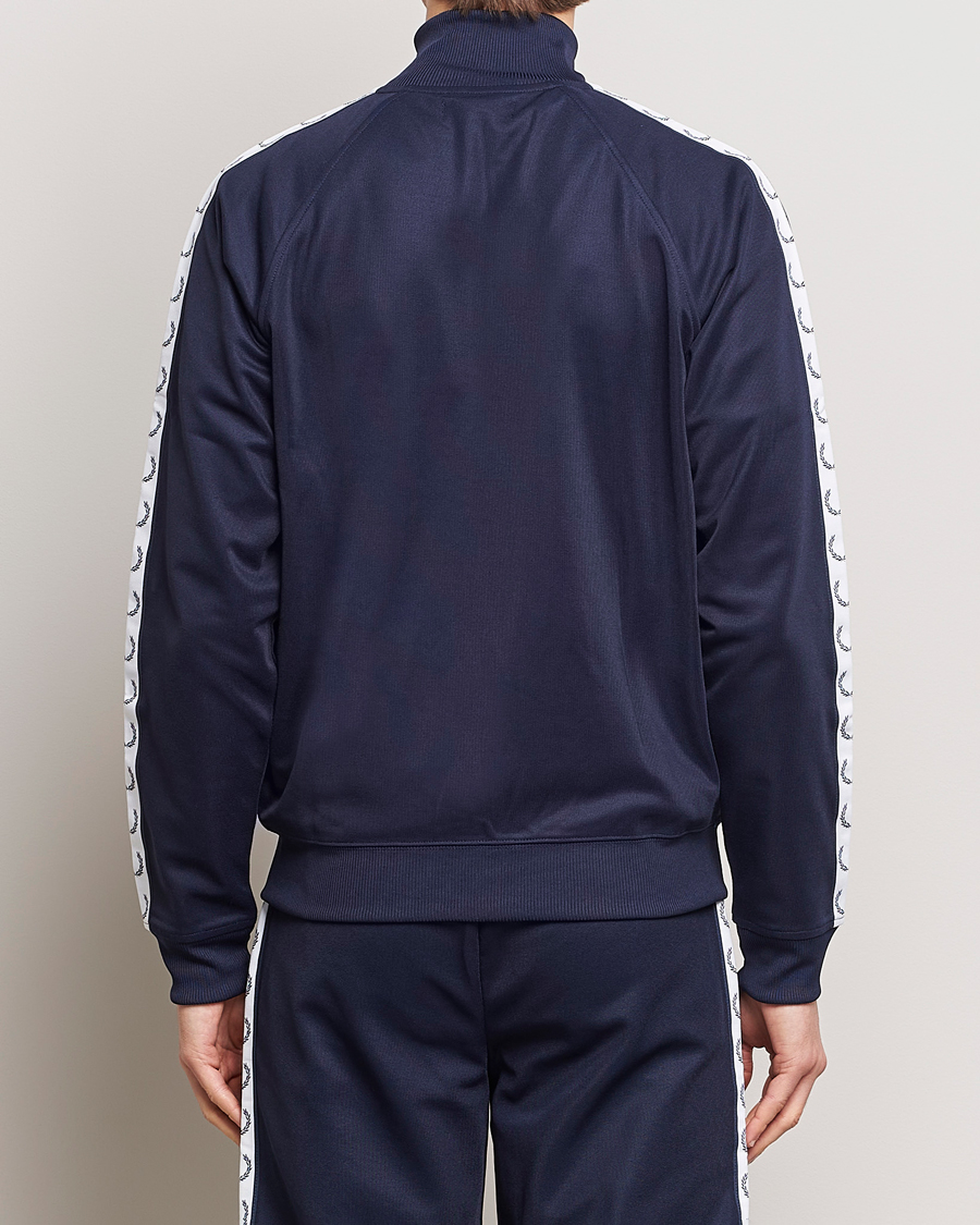 Herren | Pullover | Fred Perry | Taped Track Jacket Carbon blue