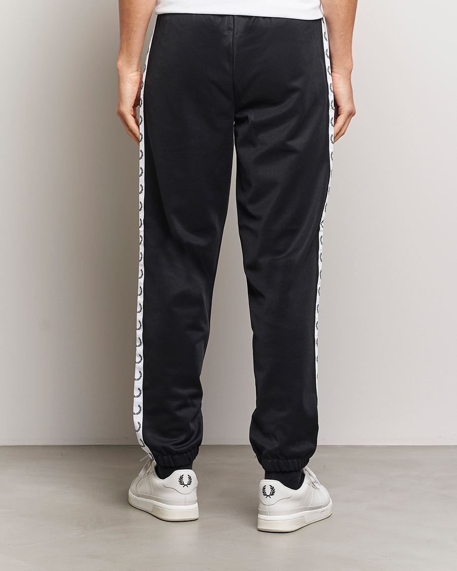 Herren | Hosen | Fred Perry | Taped Track Pants Black