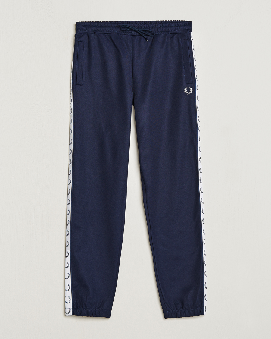 Herren | Hosen | Fred Perry | Taped Track Pants Carbon blue