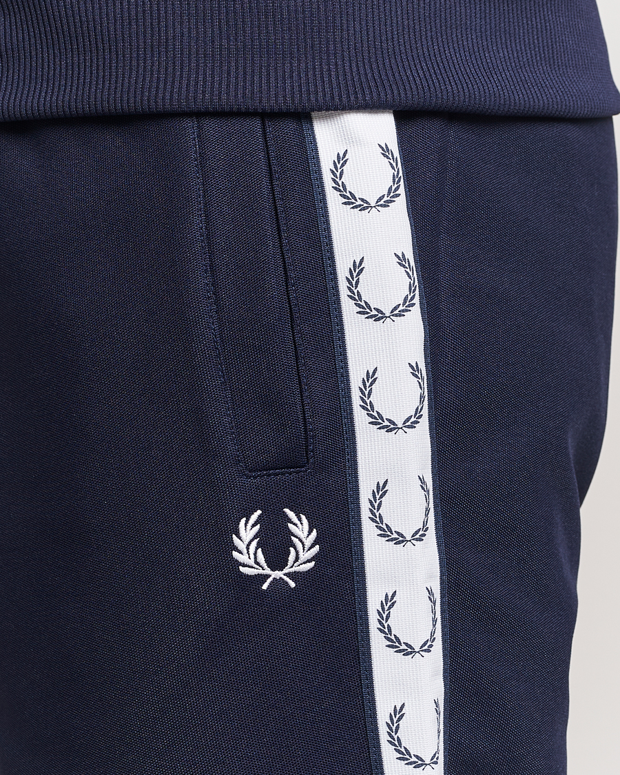Herren | Hosen | Fred Perry | Taped Track Pants Carbon blue