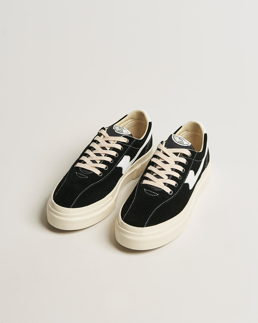 Herren |  | Stepney Workers Club | Dellow S-Strike Suede Sneaker Black/White