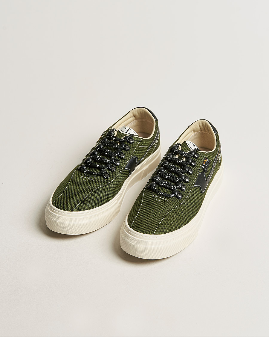Herren | Stepney Workers Club Dellow S-Strike Cup Cordura Sneaker Military/Black | Stepney Workers Club | Dellow S-Strike Cup Cordura Sneaker Military/Black