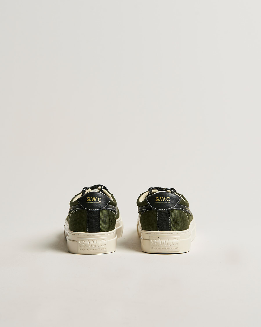 Herren | Stepney Workers Club Dellow S-Strike Cup Cordura Sneaker Military/Black | Stepney Workers Club | Dellow S-Strike Cup Cordura Sneaker Military/Black