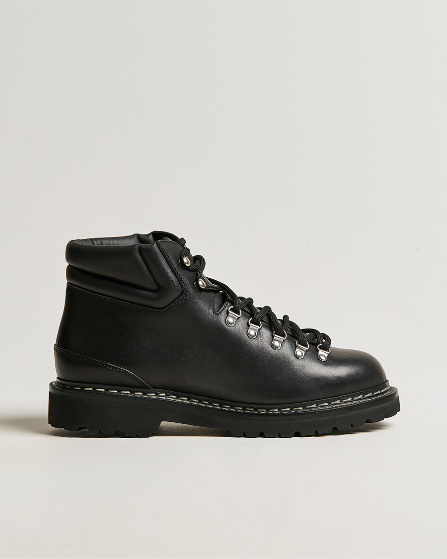 Herren | Heschung Vanoise Leather Hiking Boot Black | Heschung | Vanoise Leather Hiking Boot Black