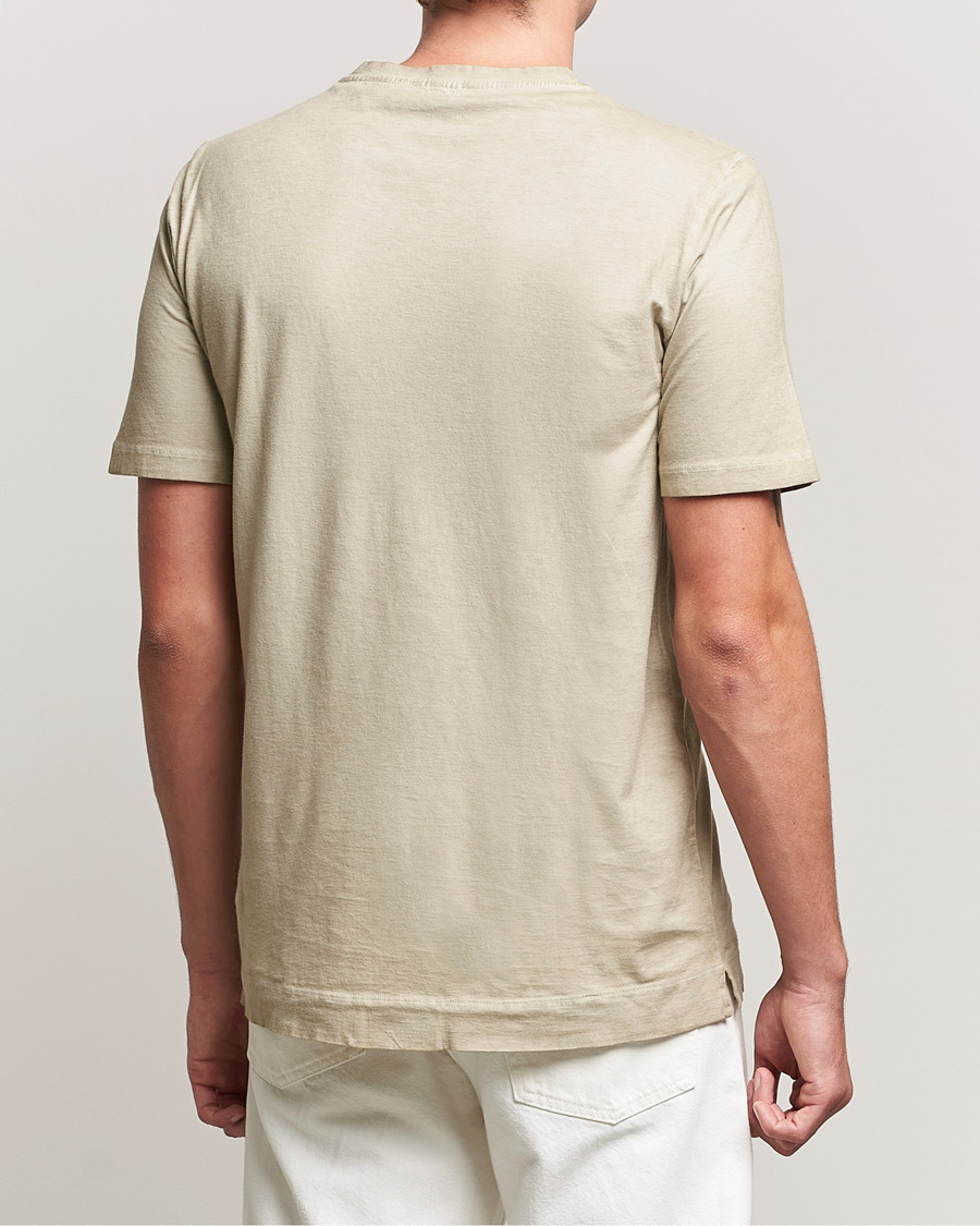 Herren | T-Shirts | Massimo Alba | Panarea Watercolor T-Shirt Chalk