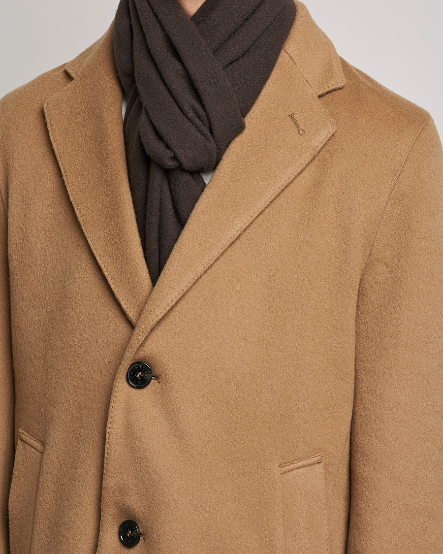 Herren | Jacken | Mackintosh | New Stanley Wool/Cashmere Coat Beige