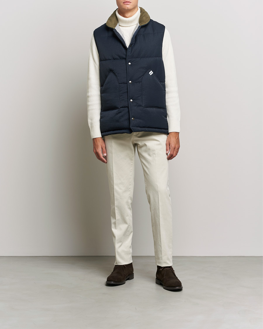 Herren | Westen | Mackintosh | Osaka Gilet Vest Navy
