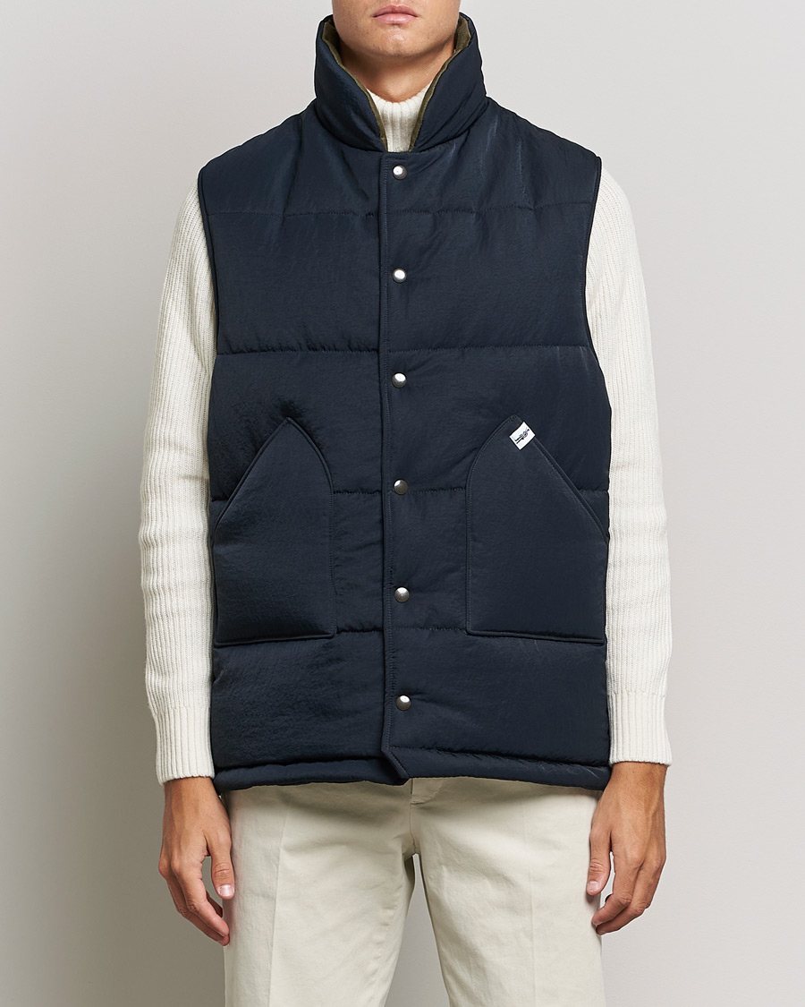 Herren | Westen | Mackintosh | Osaka Gilet Vest Navy