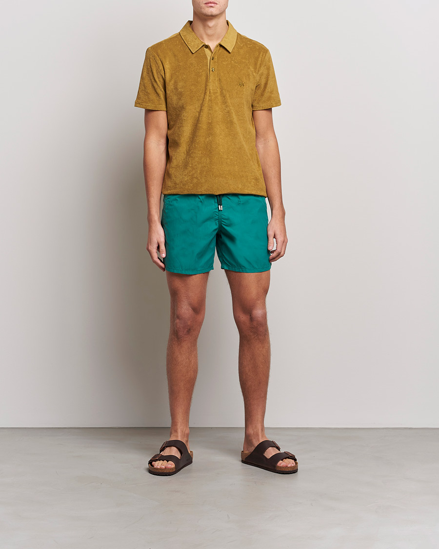Herren | Badehosen | Vilebrequin | Moorea Swim Shorts Tilleul