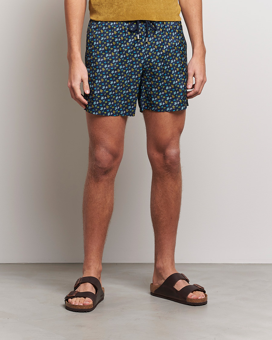 Herren | Vilebrequin | Vilebrequin | Mahina Swim Shorts Bleu Marine