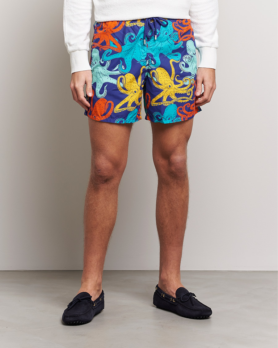 Herren | Badehosen | Vilebrequin | Moorea Swim Shorts Purple Blue