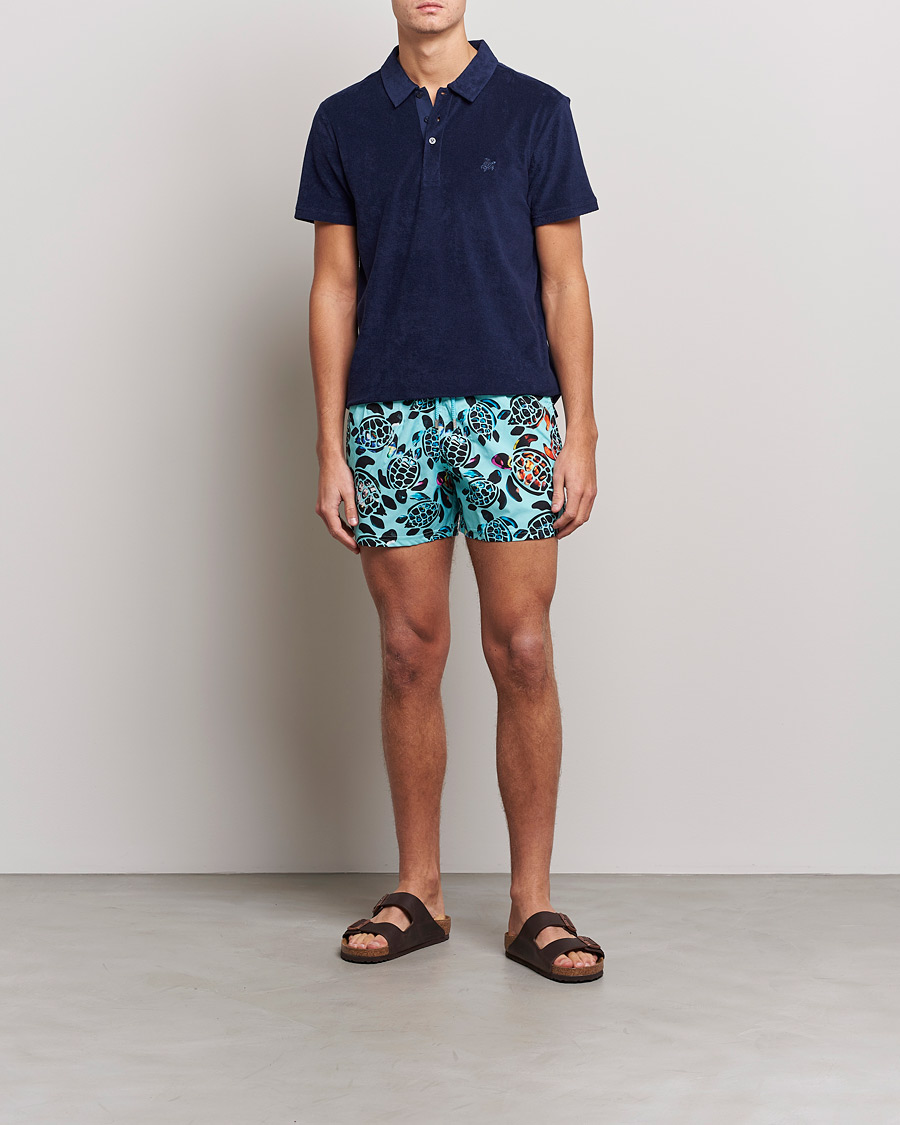 Herren | Badehosen | Vilebrequin | Moorise Swim Shorts Lagon