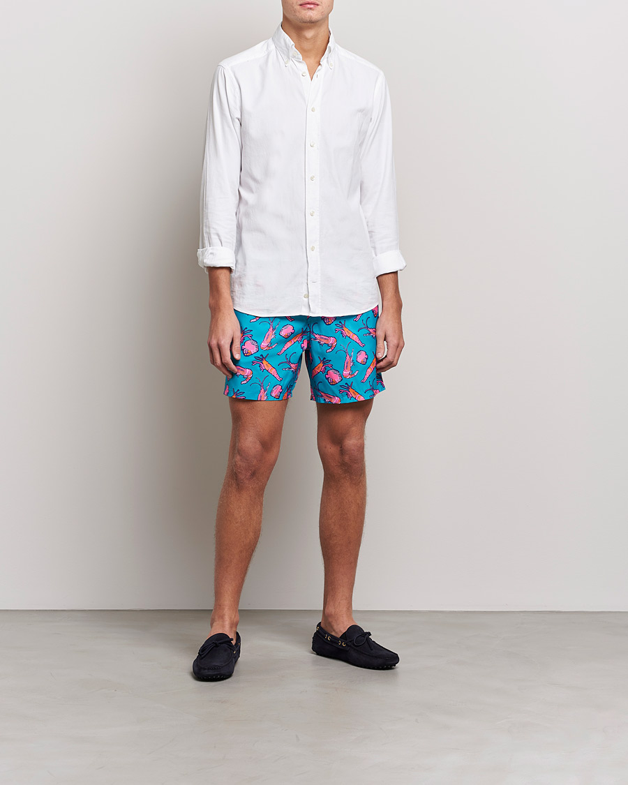 Herren | Badehosen | Vilebrequin | Mahina Swim Shorts Curacao