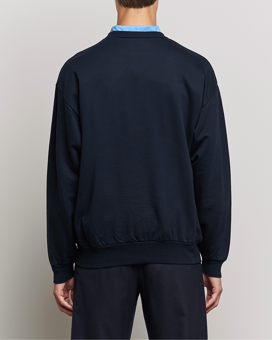 Herren | Pullover | Auralee | High Gauge Sweatshirt Navy