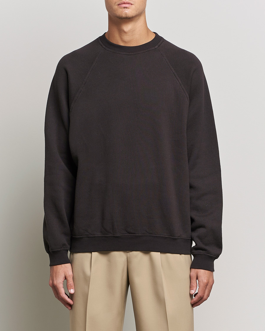Herren | Pullover | Auralee | Fluffy Sweatshirt Dark Brown