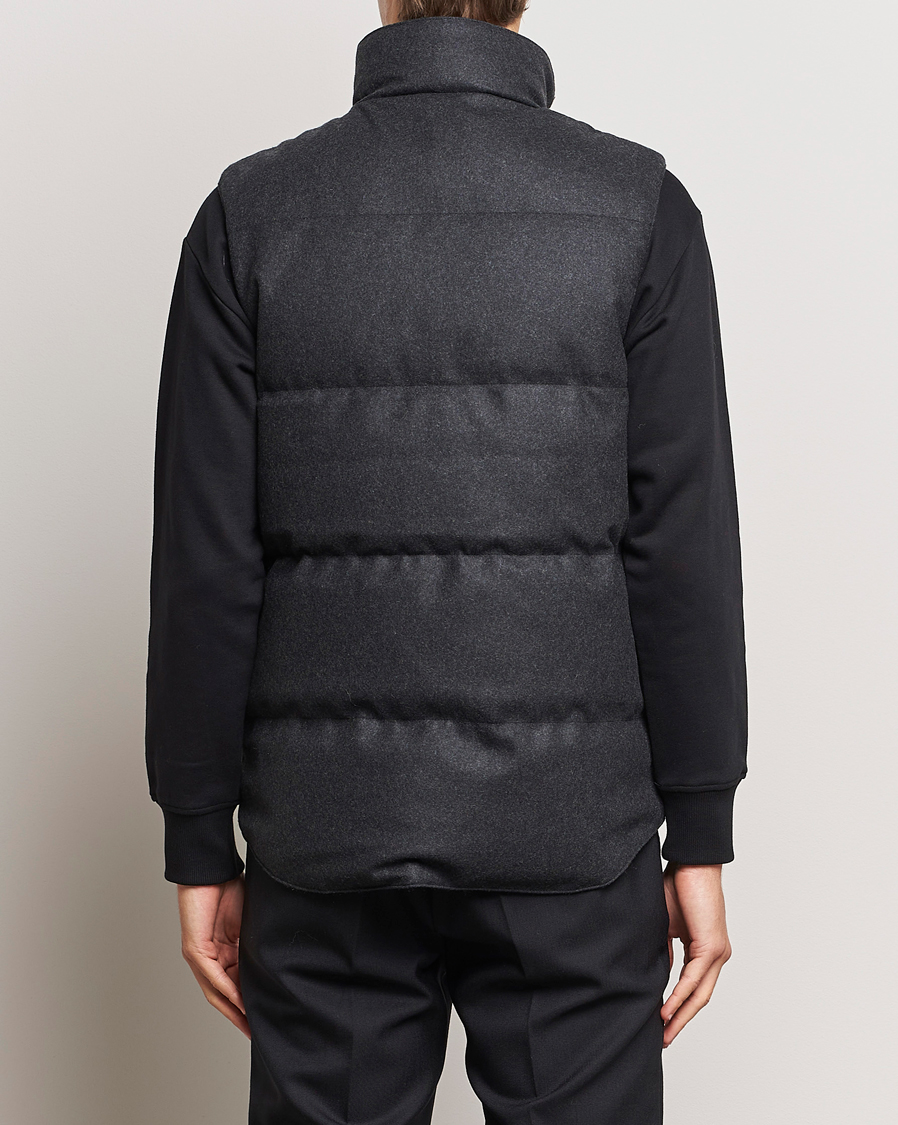 Herren | Jacken | Canada Goose Black Label | Canada Goose Garson Wool Vest Carbon Melange