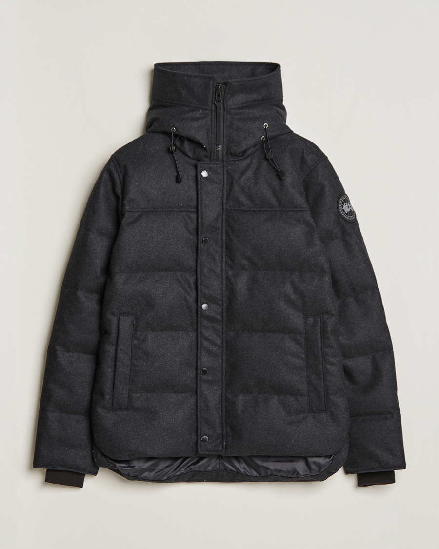 Herren | Jacken | Canada Goose Black Label | Canada Goose Macmillan Wool Parka Carbon Melange