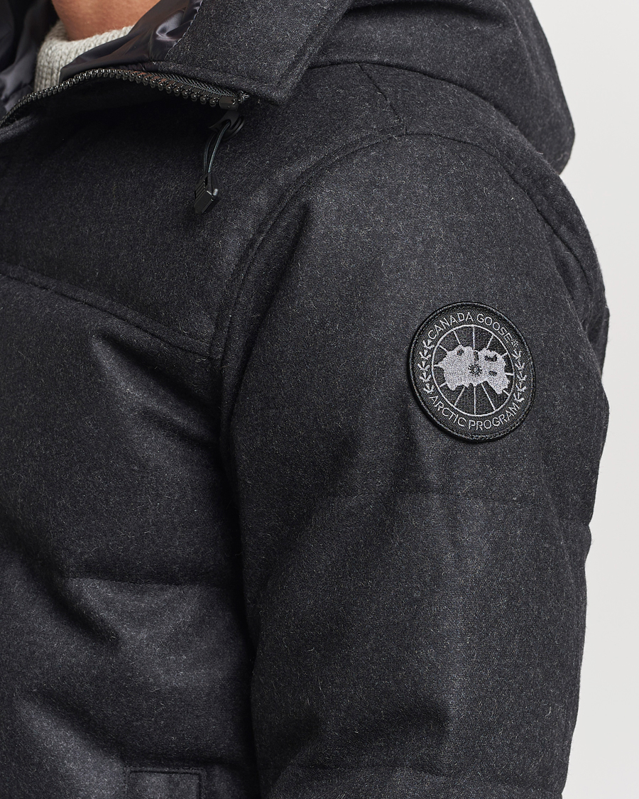 Herren | Jacken | Canada Goose Black Label | Canada Goose Macmillan Wool Parka Carbon Melange