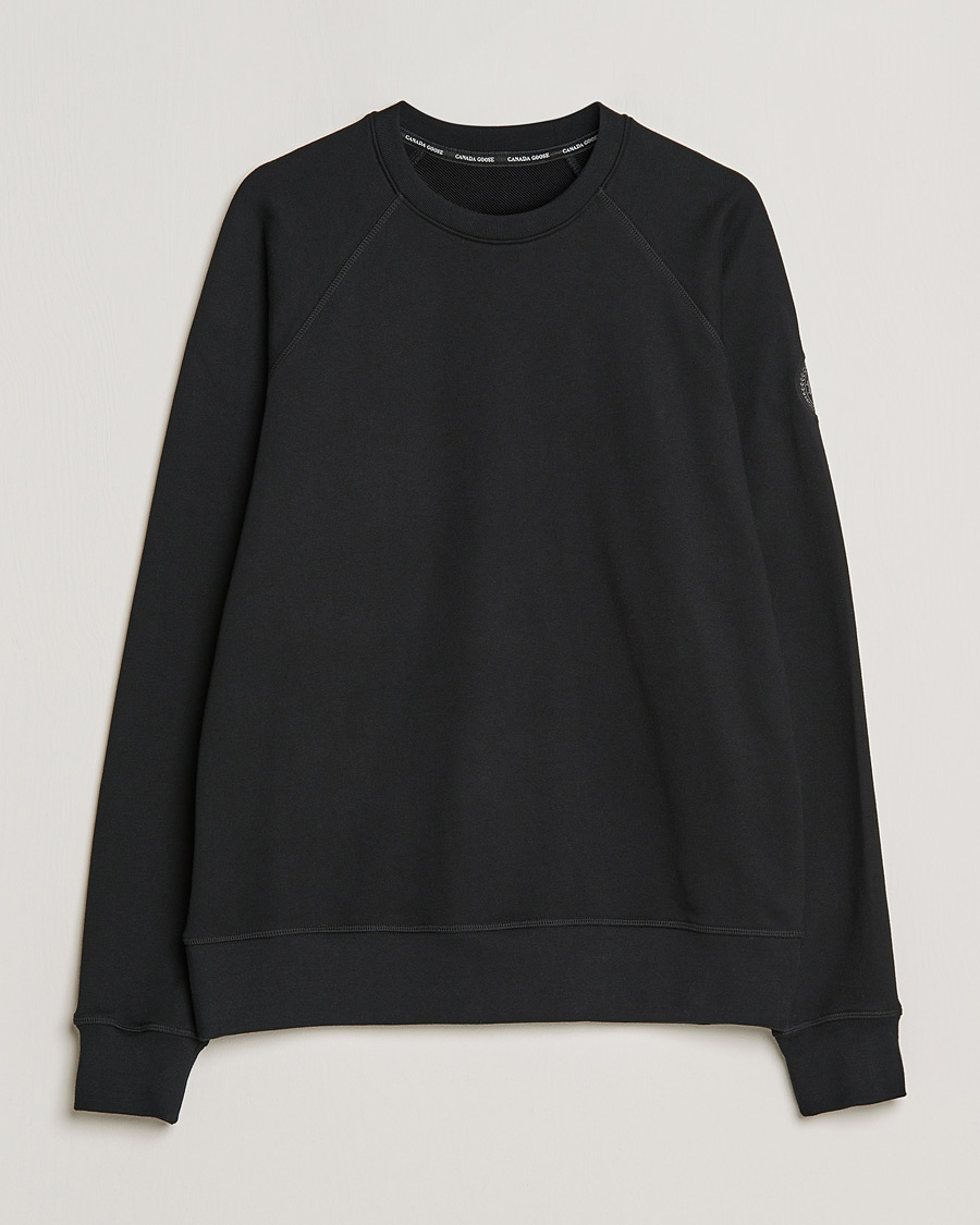 Herren | Pullover | Canada Goose Black Label | Huron Crewneck Black