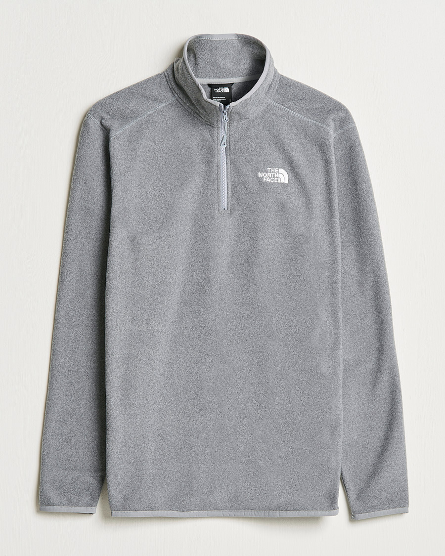 Herren | Pullover | The North Face | 100 Glacier 1/4 Zip Grey Heather