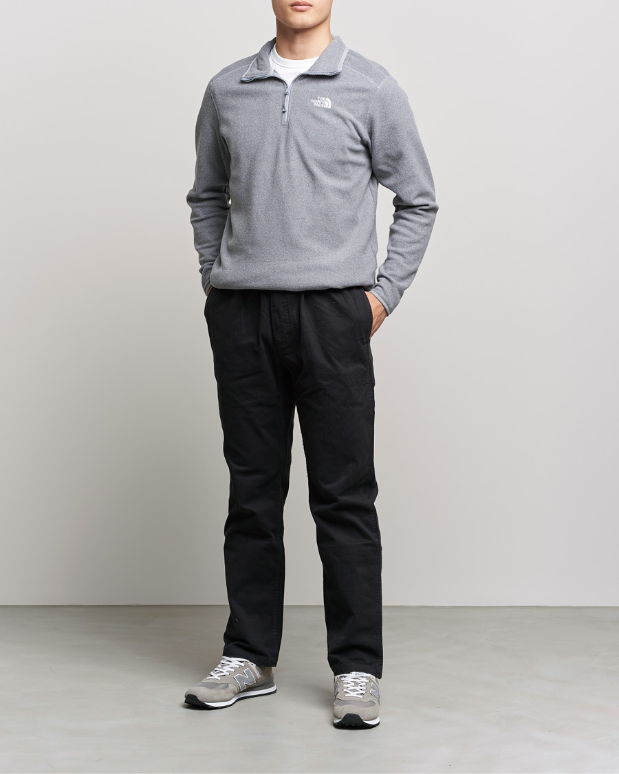 Herren | Pullover | The North Face | 100 Glacier 1/4 Zip Grey Heather