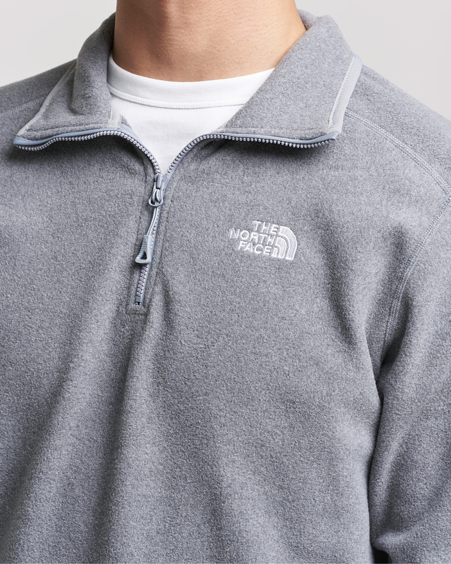 Herren | Pullover | The North Face | 100 Glacier 1/4 Zip Grey Heather