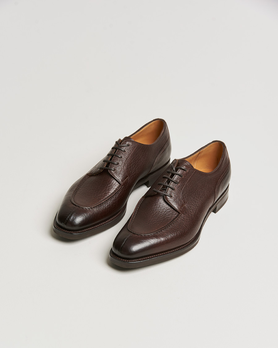 Herr |  | Edward Green | Dover Split Toe Derby Dark Brown London Grain