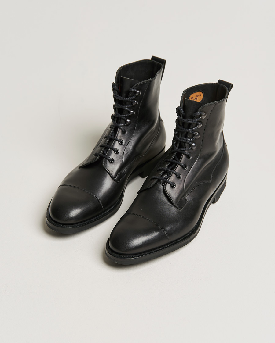 Herren | Boots | Edward Green | Galway Ridgeway Boot Black Delapré