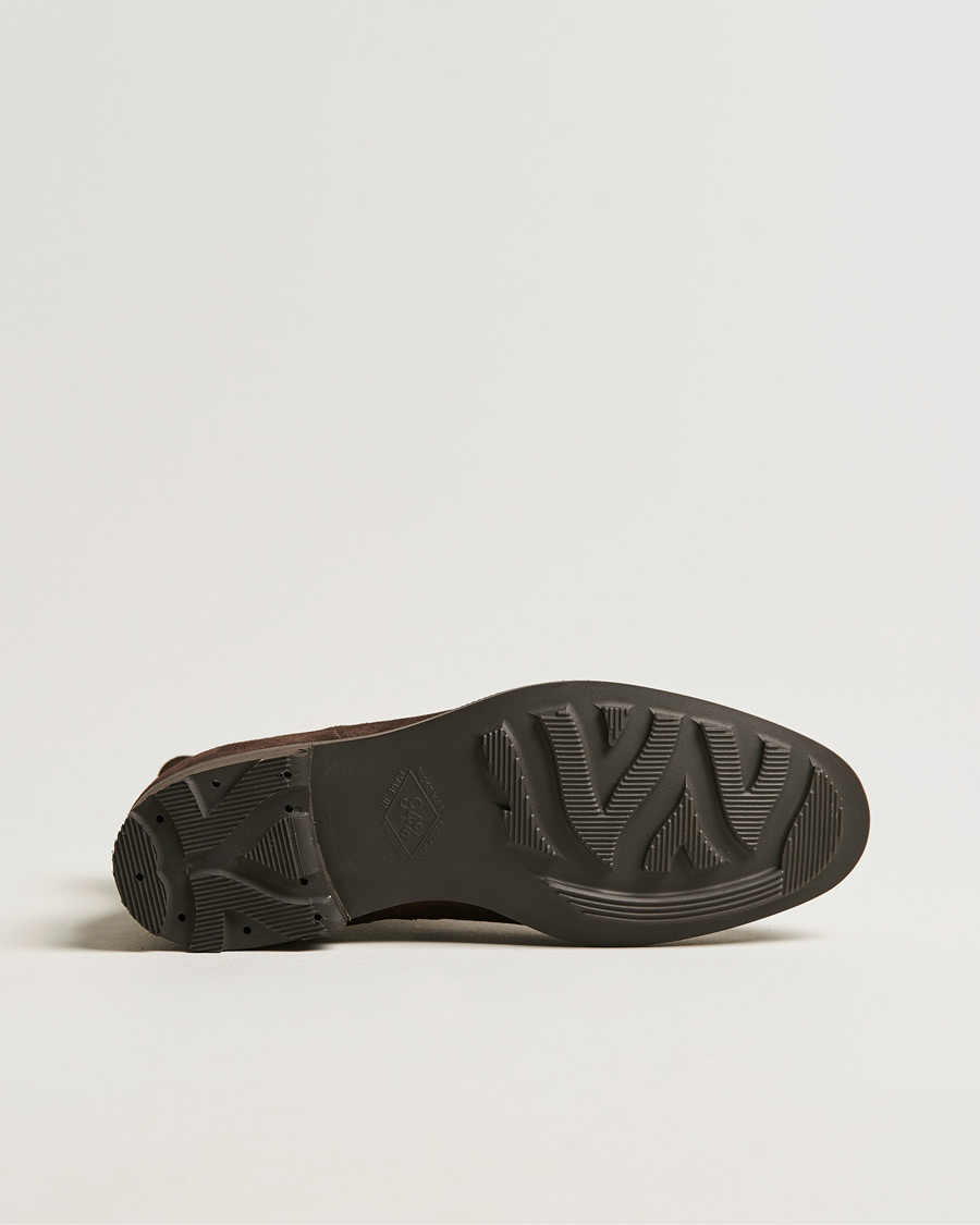 Herren | Edward Green Newmarket Suede Chelsea Boot Espresso | Edward Green | Newmarket Suede Chelsea Boot Espresso