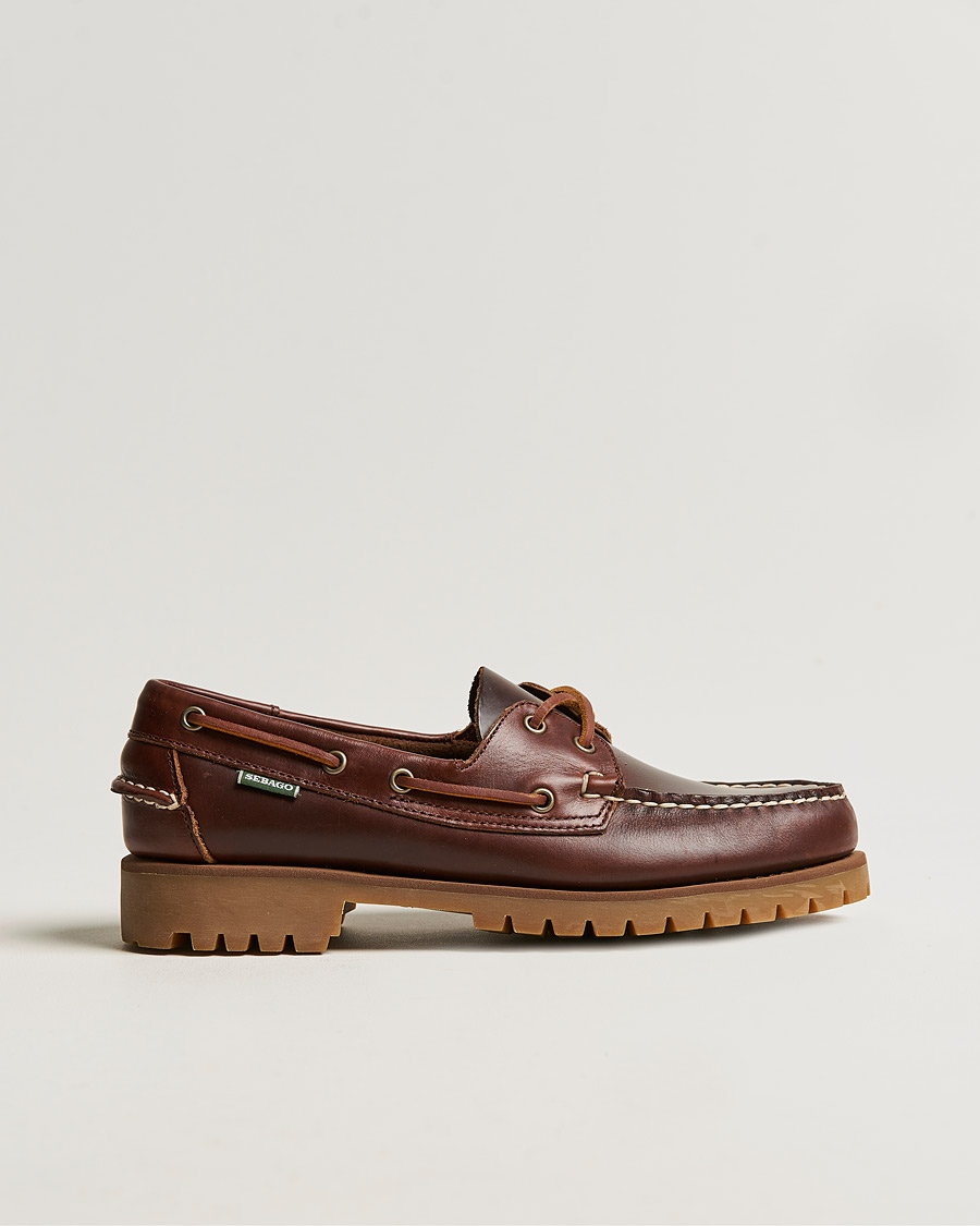 Herren | Segelschuhe | Sebago | Ranger Waxy Loafer Brown Gum