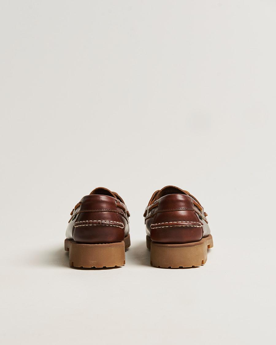 Herren | Segelschuhe | Sebago | Ranger Waxy Loafer Brown Gum