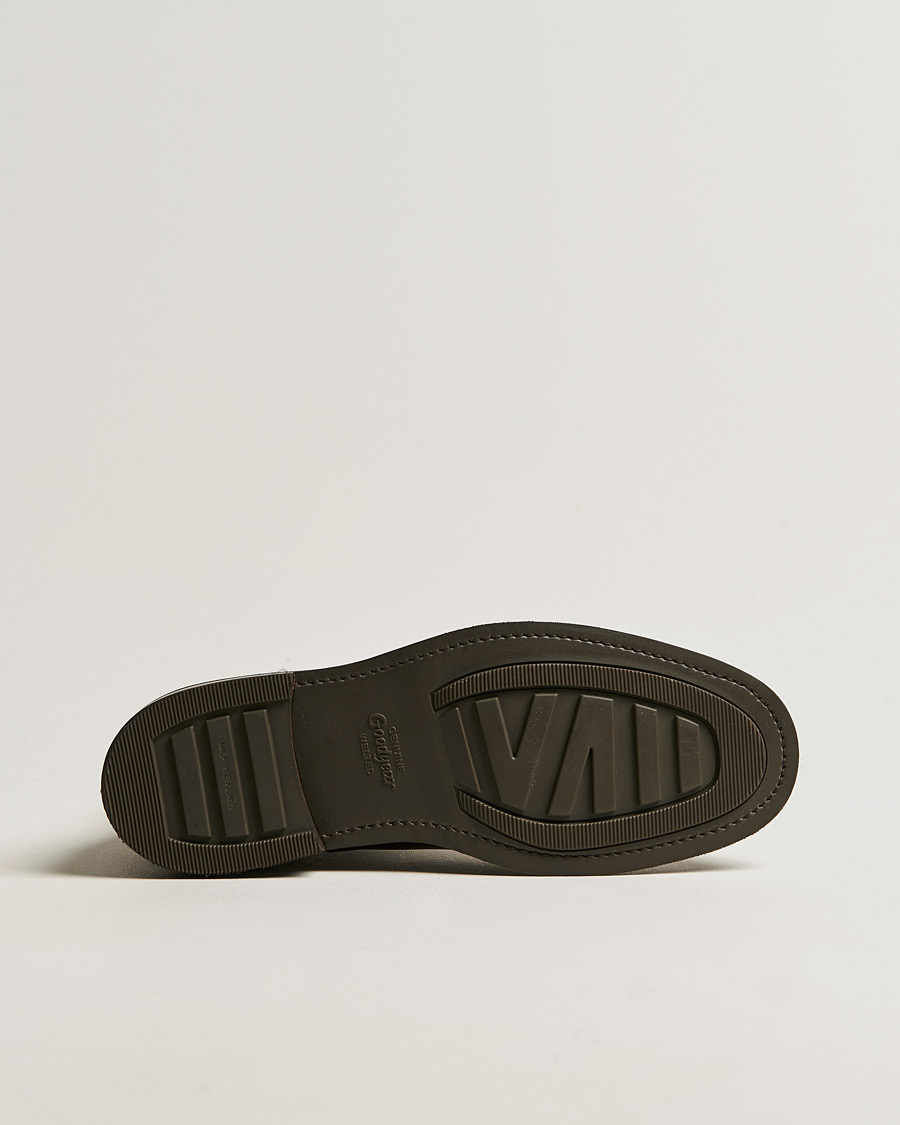 Herren | Boots | Loake 1880 | Dingley Waxed Leather Chelsea Boot Dark Brown
